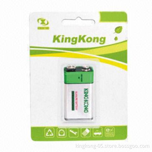 9V alkaline battery
